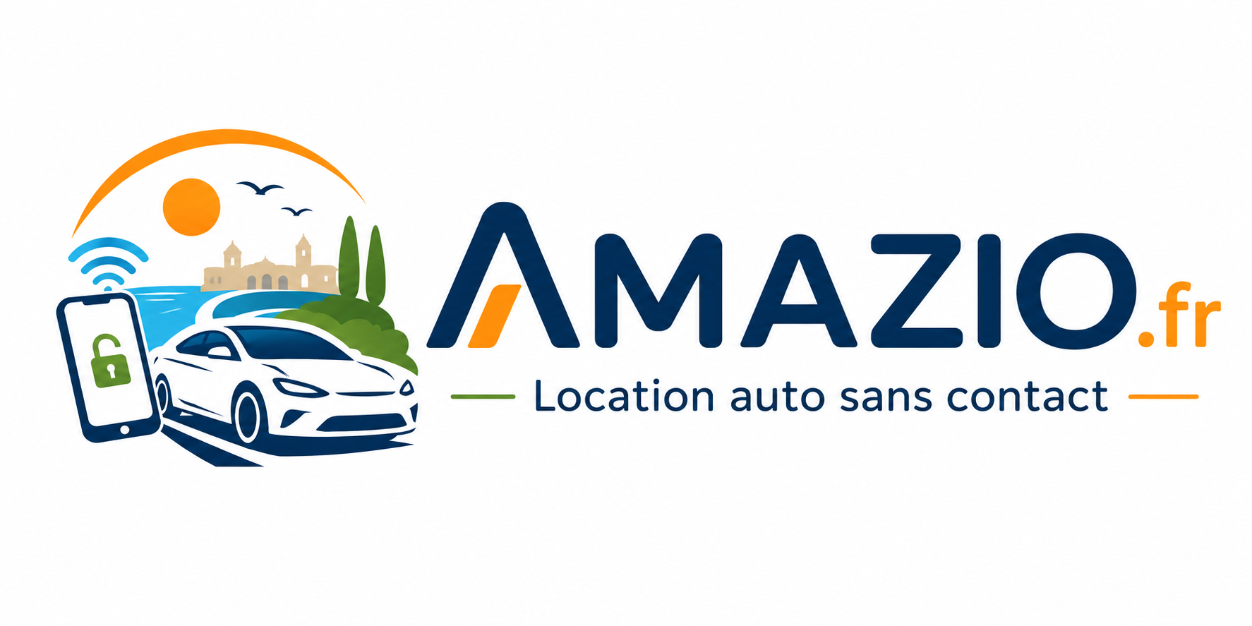 Logo AMAZIO.fr - Location auto sans contact via Getaround Connect