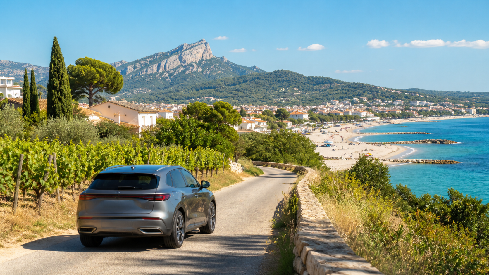 Week-end autour de Montpellier en voiture avec Amazio via Getaround